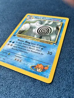 Gym Heroes 1st Edition Rare Misty's Poliwrath 031/132 LP - Image 2
