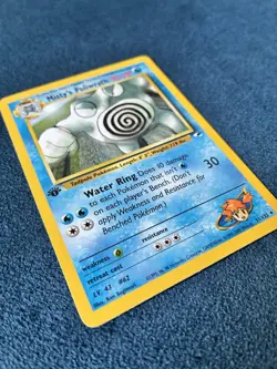 Gym Heroes 1st Edition Rare Misty's Poliwrath 031/132 LP - Image 3