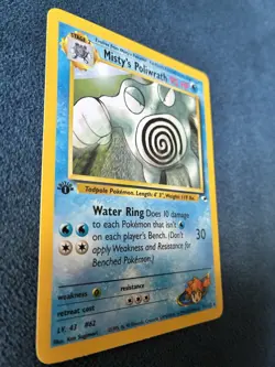 Gym Heroes 1st Edition Rare Misty's Poliwrath 031/132 LP - Image 5
