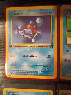 Pokemon Squirtle first Edition, Dark Wartortle Team Rocket, Squirtle And... - Image 2