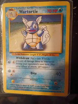 Pokemon Squirtle first Edition, Dark Wartortle Team Rocket, Squirtle And... - Image 4