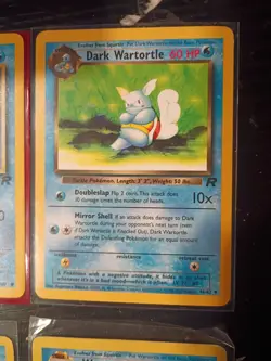 Pokemon Squirtle first Edition, Dark Wartortle Team Rocket, Squirtle And... - Image 5
