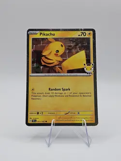 2026 Pokemon Day Pikachu 30th Anniversary Promo 51/162 - Image 1
