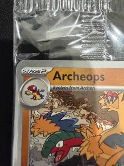 Pokemon Chicago Field Museum Fossil Exhibit Archeops Promo Card 051/086 SEALED - Image 2