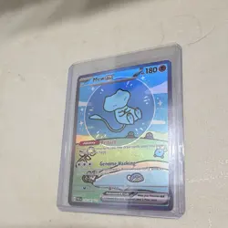 Pokemon TCG Mew ex 232/091 SV Paldean Fates SIR Full Art Holo English 180HP - Image 2