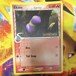 Pokemon TCG Ekans Delta Species 47/101 Dragon Frontiers Reverse Holo 50 HP - Image 1