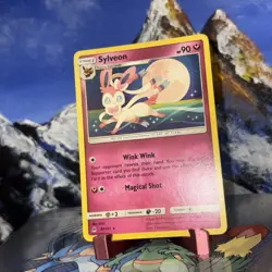 Sylveon - 87/131 Pokemon SM Forbidden Light - Regular LP - Image 2