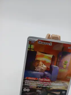 Skwovet 222/198 - Scarlet & Violet - Gold Star Rare Holo - LP Pokemon Card, 2023 - Image 2