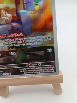 Skwovet 222/198 - Scarlet & Violet - Gold Star Rare Holo - LP Pokemon Card, 2023 - Image 4