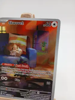 Skwovet 222/198 - Scarlet & Violet - Gold Star Rare Holo - LP Pokemon Card, 2023 - Image 5