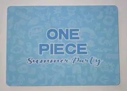 Sexy NAMI Goddess One Piece WAIFU 🌞 "Summer Party" Foil Embossed Doujin Card - Image 5