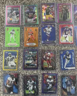 2024-2025 Topps and Panini Football Numbered Card Lot (62 Cards) - Image 1