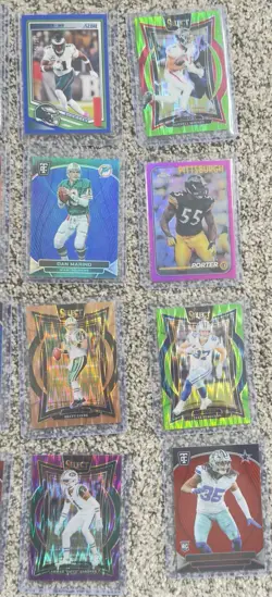 2024-2025 Topps and Panini Football Numbered Card Lot (62 Cards) - Image 3