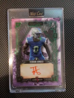 2024 Wild Card 5 Card Draw - Vintage Terrion Arnold #5CDVA-TA Purple/Pink... - Image 1