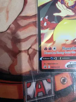Pokemon TCG card Lance's CHARIZARD V SWSH133 - Image 2