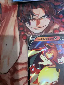 Pokemon TCG card Lance's CHARIZARD V SWSH133 - Image 3