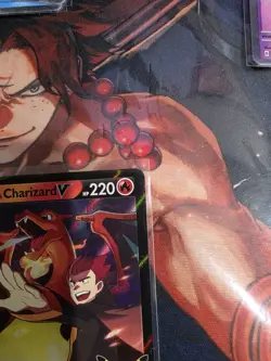 Pokemon TCG card Lance's CHARIZARD V SWSH133 - Image 4