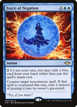 RUSH ENGLISH Horizons du Modern - Force of Negation [NM] MTG magic MH1 - Image 1