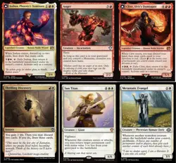 Joshua, Phoenix's Dominant Commander Deck - Clive 100 Cards MTG Final Fantasy - Image 1