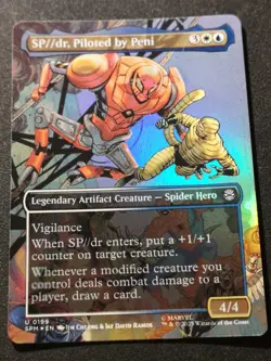 Sp dr, Piloted By Peni - Foil - Borderless - SPM - MTG - EN - NM - 0199 - Image 1