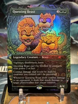 MTG | Questing Beast ✨FOIL✨ [Secret Lair Encyclopedia]] - Image 1