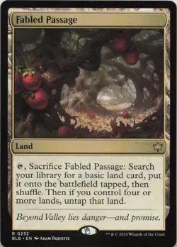 Fabled Passage R Bloomburrow 252 NM MTG - Image 1