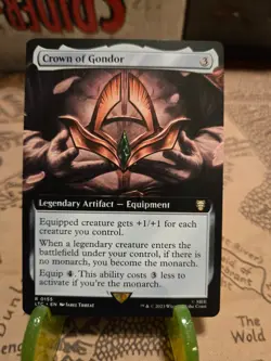 MTG Crown of Gondor Commander: the Lord of the Rings Extended Art Rare NM - Image 1