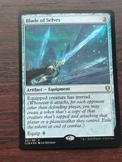 1x FOIL BLADE OF SELVES - COmmander - MTG - Magic the Gathering - Image 1