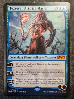 Tezzeret, Artifice Master - Core Set 2019 / M19 (MTG) - Image 1