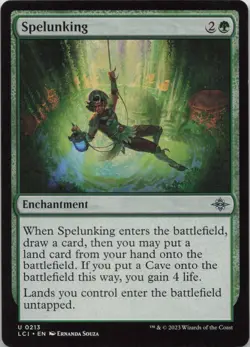 Spelunking U The Lost Caverns of Ixalan 213 NM MTG - Image 1