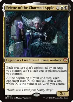 MTG Secrets of Strixhaven Commander - Eriette of the Charmed Apple - Image 1