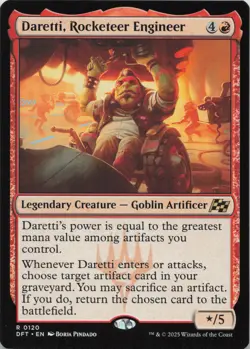 Daretti, Rocketeer Engineer R Aetherdrift 120 LP-NM - Image 1