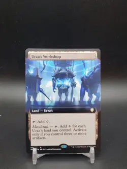 Urza’s Workshop Extended Art Brother’s War NM MTG - Image 1