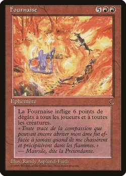 RUSH FRANCAIS Fournaise Renaissance [EX/NM] MTG magic RE - Image 1