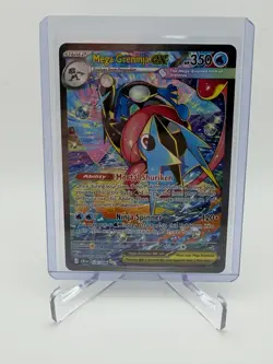 Mega Greninja ex 116/086 Special Illustration Rare SIR Chaos Rising Pokemon - Image 1
