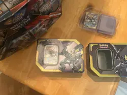 FACTORY SEALED Tag Team Pikachu & Zekrom GX Pokemon tin - Image 2