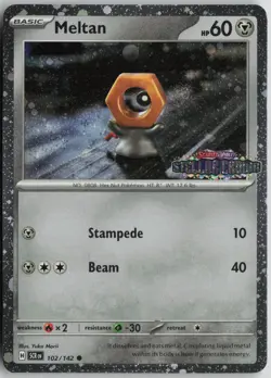 Meltan (Stellar Crown Stamped) 102/142 Holo Miscellaneous Cards & Products - Image 1