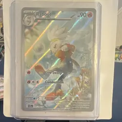 Pokemon Raboot 147/142 SV07 Stellar Crown Full Art Secret Rare Holo 90 HP Eng - Image 1