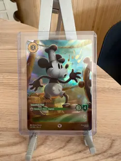 Disney Lorcana 231/204 Mickey Mouse Steamboat Pilot Enchanted Card NM Rare HTF - Image 4