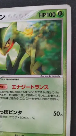 Sceptile Pokemon Card Japanese Nintendo Game Rare 119/PCG-P McDonald’s Promo F/S - Image 5