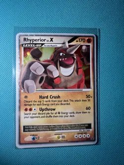 Rhyperior LV.X DP29 Diamond and Pearl Holo - Pokemon TCG - Image 1
