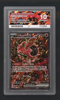 Pokemon TCG Oricorio EX Black Star Promo 024 ACE 10 - Image 1
