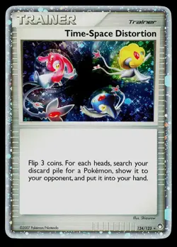 Pokemon Card - Time-Space Distortion Mysterious Treasures 124/123 Secret Rare - Image 1
