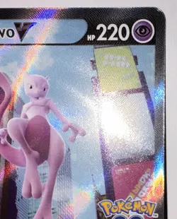 The Pokemon Company Mewtwo V 072/078 Pokemon GO Holo Rare English 220HP Psychic - Image 4