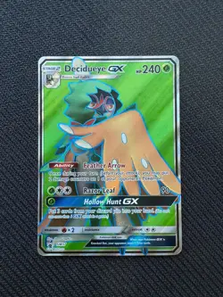 Decidueye GX SM37 Promo SM Black Star Promos Pokemon LP Sun & Moon - Image 1