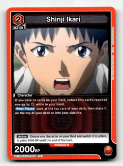 Union Arena Shinji Ikari (U) - Evangelion: New Theatrical Edition - Image 1