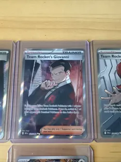 Pokemon Card Lot 4 Illustration Rares Destined Rivals Giovanni 225 Ariana 224 - Image 3