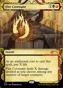 Fire Covenant -Foil Near Mint MTG Secret Lair - Image 1