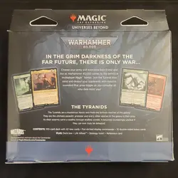 Magic: The Gathering Warhammer 40,000 Tyranid Swarm Commander Deck 100 Cards - Image 2