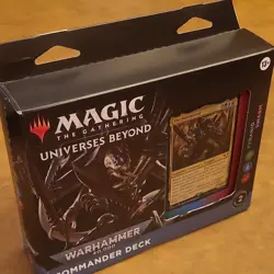 Magic: The Gathering Warhammer 40,000 Tyranid Swarm Commander Deck 100 Cards - Image 5